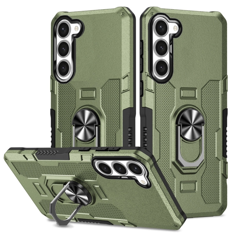 Ring Holder Armor Hybrid Phone Case, For Samsung Galaxy S23 5G, For Samsung Galaxy S23+ 5G, For Samsung Galaxy S23 Ultra 5G, For Samsung Galaxy A13 4G