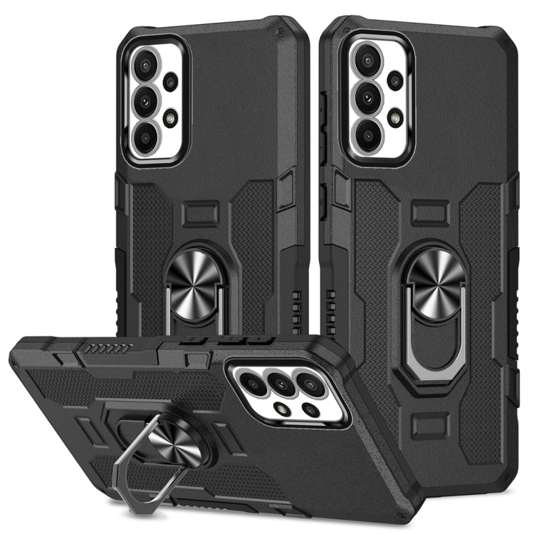 Ring Holder Armor Hybrid Phone Case, For Samsung Galaxy A13 5G, For Samsung Galaxy A14 5G, For Samsung Galaxy A23 5G / 4G, Samsung Galaxy A33 5G