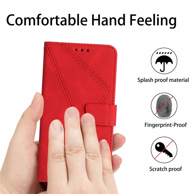 Stitching Embossed Leather Phone Case, For Xiaomi Redmi Note 12 Pro+, For Redmi Note 12 Pro 5G, For Xiaomi POCO X5 Pro, For Xiaomi Redmi Note 12 5G