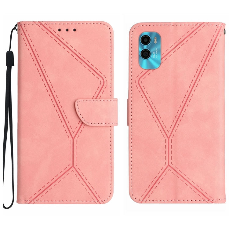 Stitching Embossed Leather Phone Case, For Motorola Moto E22S / G22 4G, For Motorola Moto G52J, For Motorola Moto G Stylus 5G 2022, For Motorola Moto G Stylus 4G 2022
