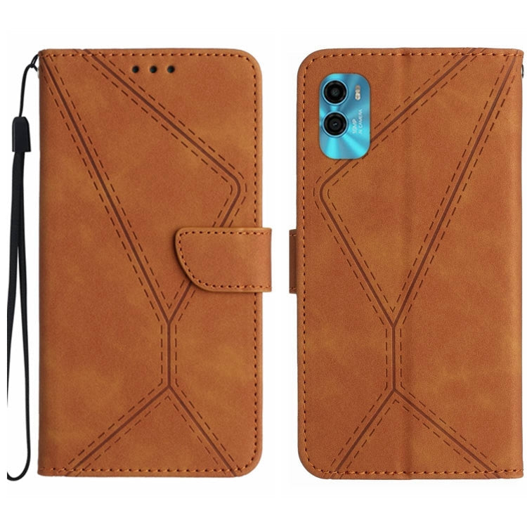 Stitching Embossed Leather Phone Case, For Motorola Moto E22S / G22 4G, For Motorola Moto G52J, For Motorola Moto G Stylus 5G 2022, For Motorola Moto G Stylus 4G 2022