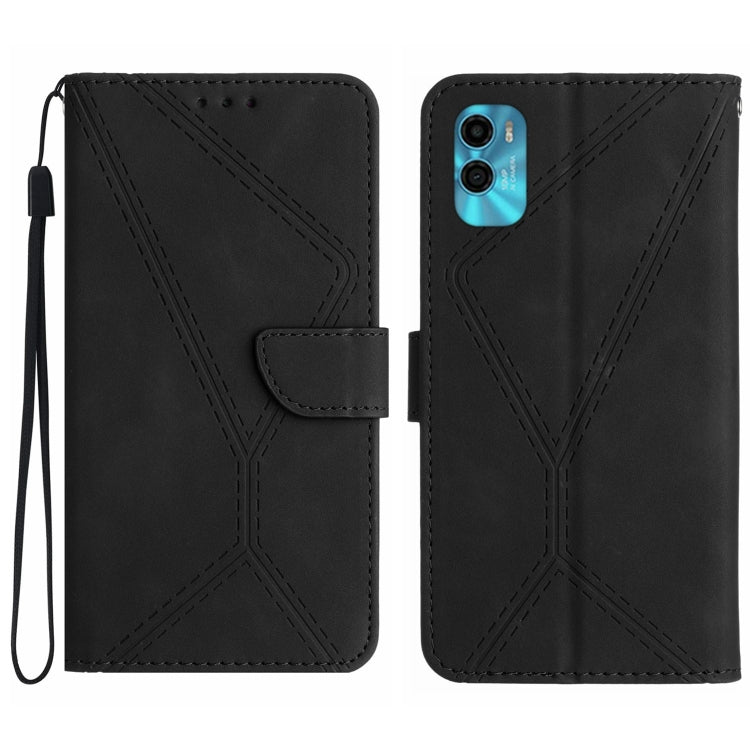 Stitching Embossed Leather Phone Case, For Motorola Moto E22S / G22 4G, For Motorola Moto G52J, For Motorola Moto G Stylus 5G 2022, For Motorola Moto G Stylus 4G 2022