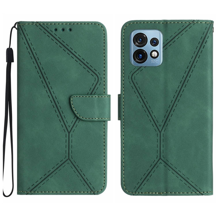 Stitching Embossed Leather Phone Case, For Motorola Edge 40 Pro 5G, For Moto G53 5G / G23 / G13 4G, For Motorola Moto E13 4G, For Motorola Moto G73 5G