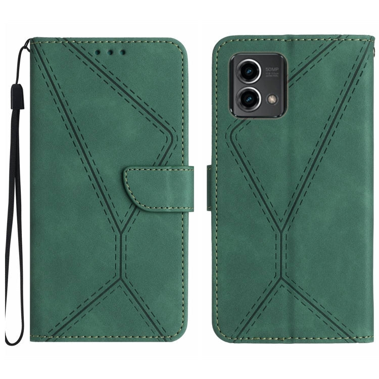 Stitching Embossed Leather Phone Case, For Motorola Moto G14, For Motorola Edge 40, For Motorola Moto G Power 2023, For Motorola Moto G Stylus 5G 2023