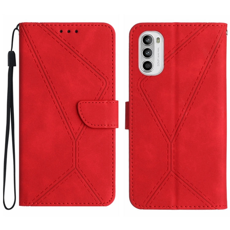 Stitching Embossed Leather Phone Case, For Motorola Moto E22S / G22 4G, For Motorola Moto G52J, For Motorola Moto G Stylus 5G 2022, For Motorola Moto G Stylus 4G 2022