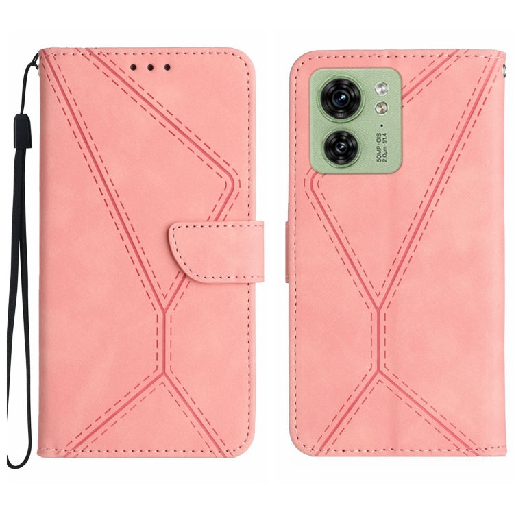Stitching Embossed Leather Phone Case, For Motorola Moto G14, For Motorola Edge 40, For Motorola Moto G Power 2023, For Motorola Moto G Stylus 5G 2023