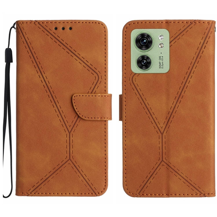 Stitching Embossed Leather Phone Case, For Motorola Moto G14, For Motorola Edge 40, For Motorola Moto G Power 2023, For Motorola Moto G Stylus 5G 2023
