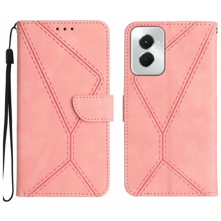 Stitching Embossed Leather Phone Case, For Motorola Moto G Power 5G 2024, For Motorola Moto G84, For Motorola Moto G54, For Motorola Edge 40 Neo