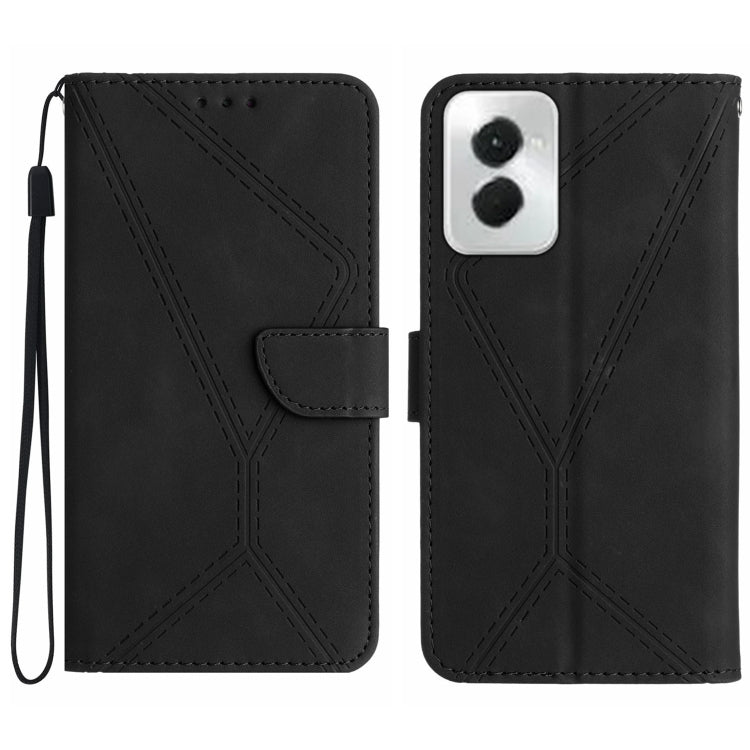 Stitching Embossed Leather Phone Case, For Motorola Moto G Power 5G 2024, For Motorola Moto G84, For Motorola Moto G54, For Motorola Edge 40 Neo