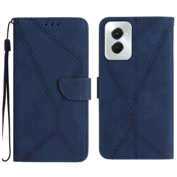 Stitching Embossed Leather Phone Case, For Motorola Moto G Power 5G 2024, For Motorola Moto G84, For Motorola Moto G54, For Motorola Edge 40 Neo