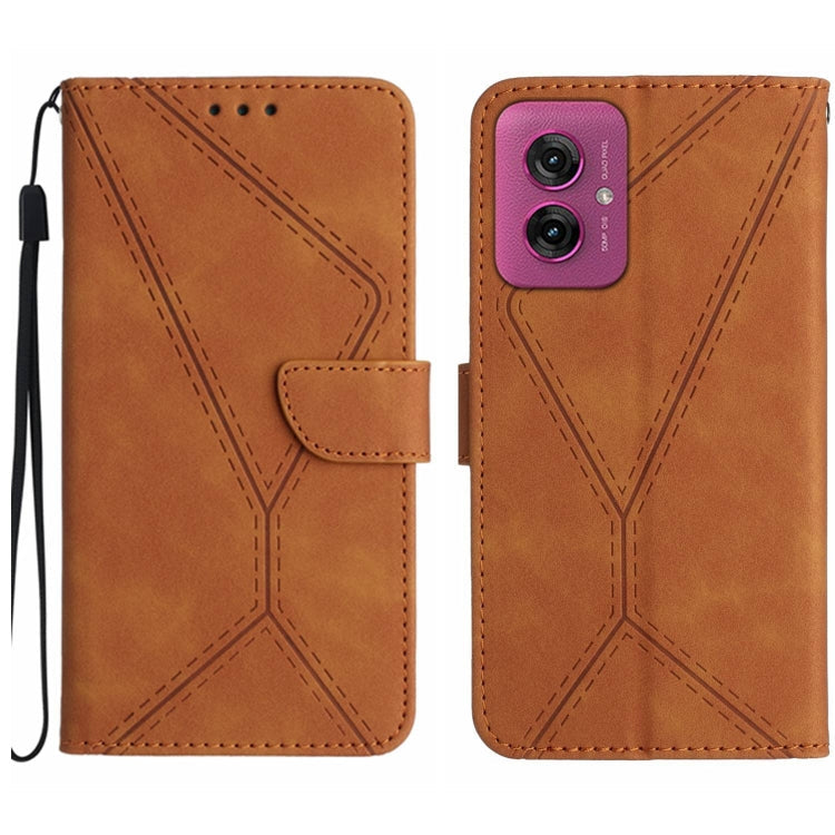Stitching Embossed Leather Phone Case, For Motorola Moto G55 5G, For Motorola Moto G45 5G, For Motorola Edge 50 5G, For Motorola Edge 50 Neo