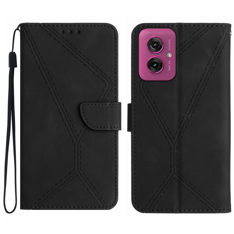 Stitching Embossed Leather Phone Case, For Motorola Moto G55 5G, For Motorola Moto G45 5G, For Motorola Edge 50 5G, For Motorola Edge 50 Neo
