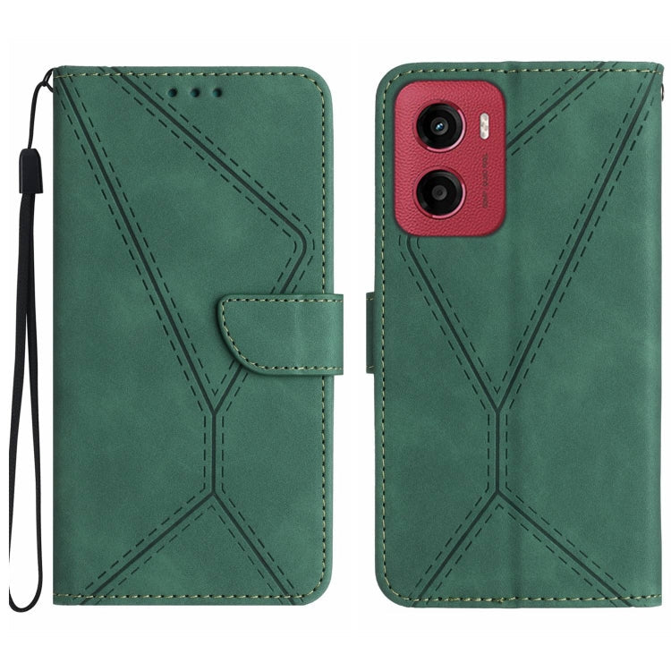 Stitching Embossed Leather Phone Case, For Motorola Edge 60 5G, For Motorola Moto G Stylus 5G 2025, For Motorola Moto G05, For Motorola Moto G15