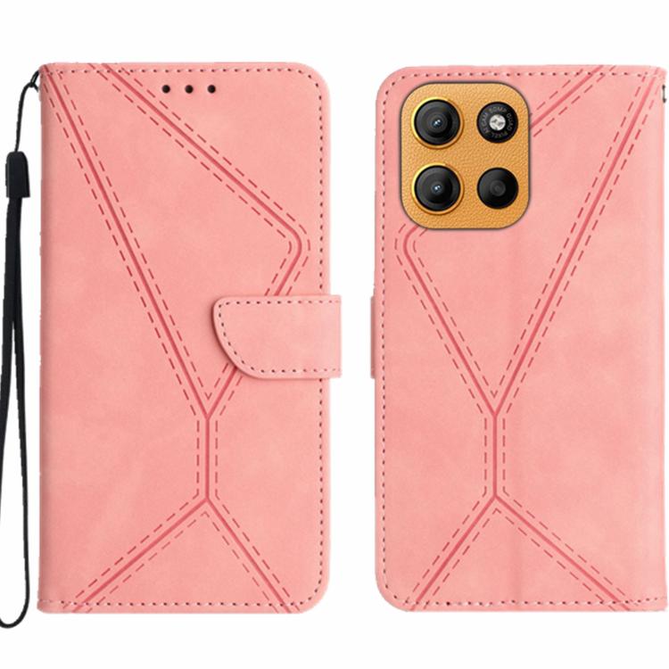 Stitching Embossed Leather Phone Case, For Motorola Edge 60 5G, For Motorola Moto G Stylus 5G 2025, For Motorola Moto G05, For Motorola Moto G15