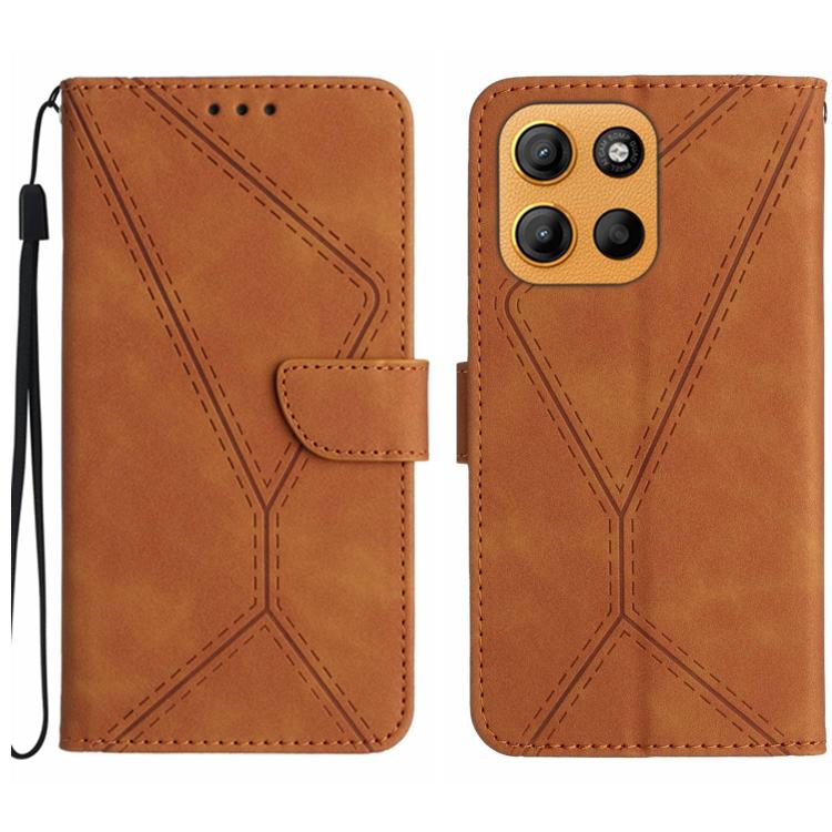 Stitching Embossed Leather Phone Case, For Motorola Edge 60 5G, For Motorola Moto G Stylus 5G 2025, For Motorola Moto G05, For Motorola Moto G15