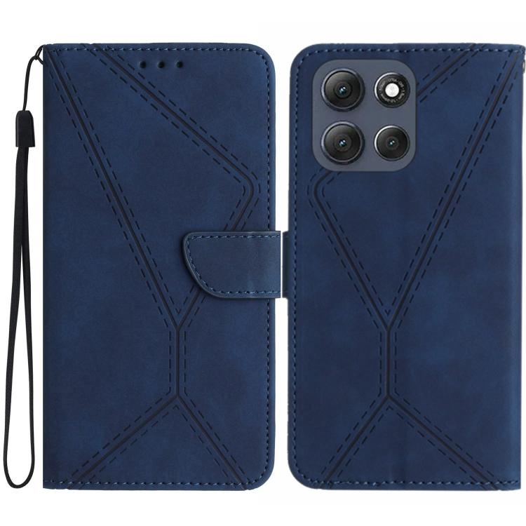 Stitching Embossed Leather Phone Case, For Motorola Moto G06 4G, For Motorola Moto G86 5G, For Motorola Moto G56 5G, For Motorola Edge 60 Pro