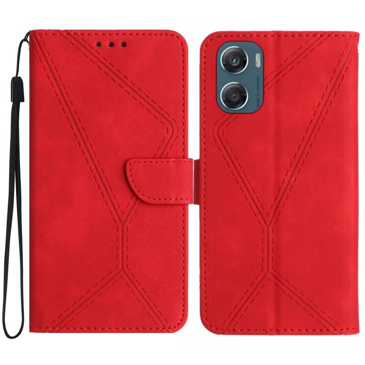 Stitching Embossed Leather Phone Case, For Motorola Moto G06 4G, For Motorola Moto G86 5G, For Motorola Moto G56 5G, For Motorola Edge 60 Pro