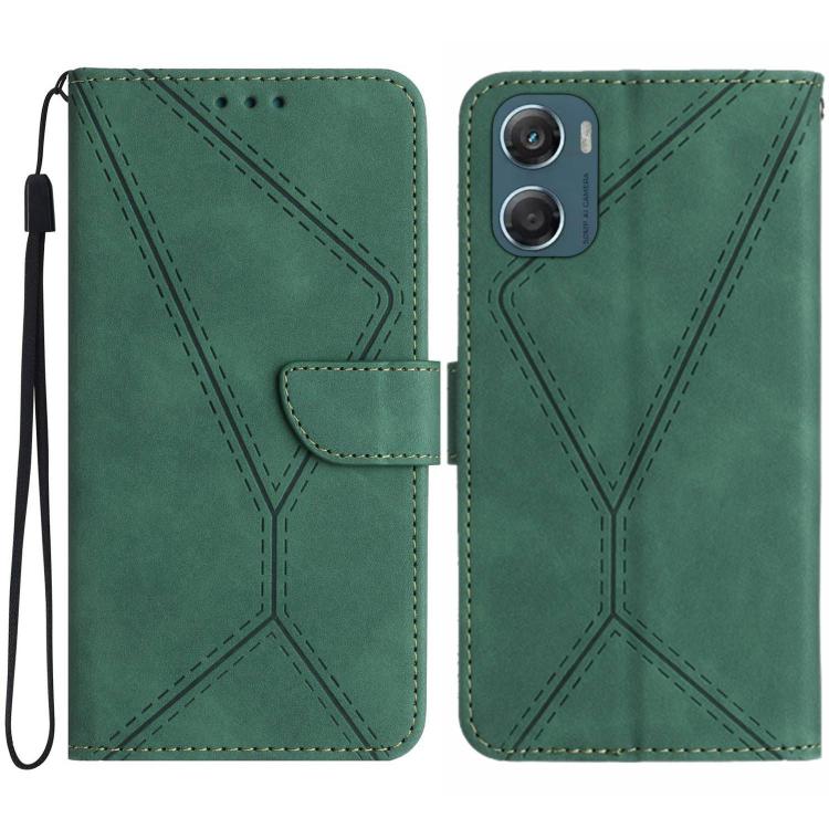 Stitching Embossed Leather Phone Case, For Motorola Moto G06 4G, For Motorola Moto G86 5G, For Motorola Moto G56 5G, For Motorola Edge 60 Pro