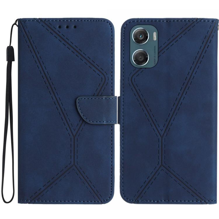 Stitching Embossed Leather Phone Case, For Motorola Moto G06 4G, For Motorola Moto G86 5G, For Motorola Moto G56 5G, For Motorola Edge 60 Pro