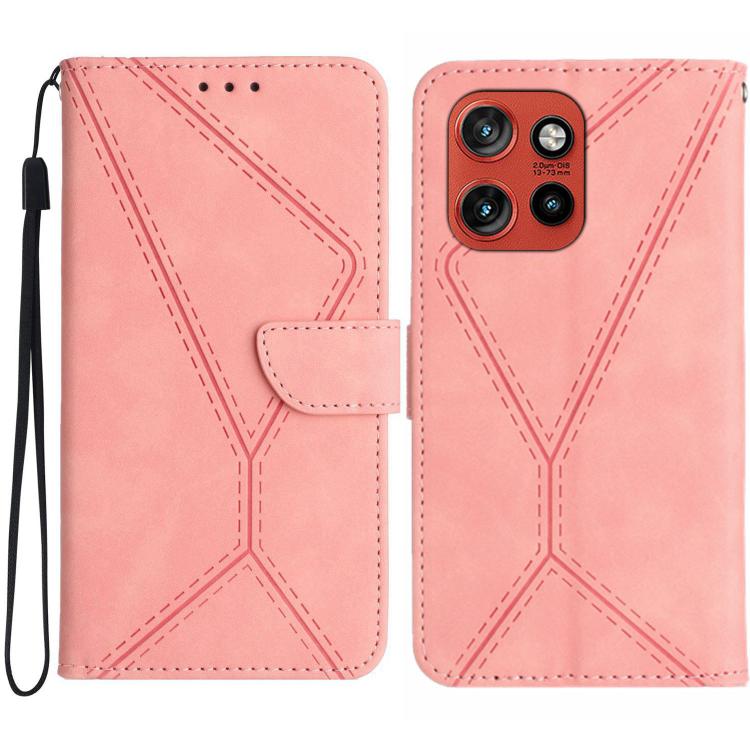 Stitching Embossed Leather Phone Case, For Motorola Moto G67 5G / G77 5G, For Motorola Moto G67 Power 5G, For Motorola Edge 70 5G Global, For Motorola Edge 60 Neo 5G