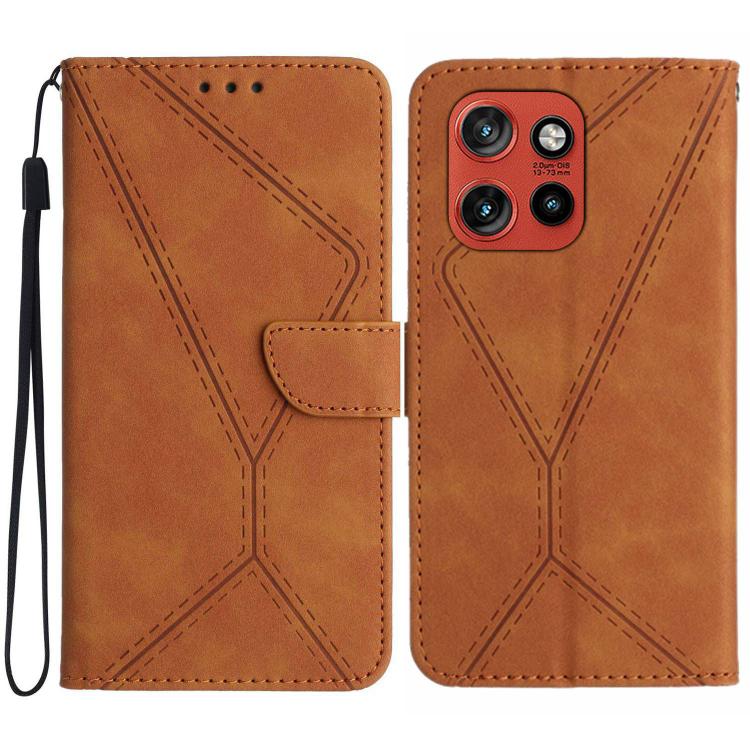 Stitching Embossed Leather Phone Case, For Motorola Moto G67 5G / G77 5G, For Motorola Moto G67 Power 5G, For Motorola Edge 70 5G Global, For Motorola Edge 60 Neo 5G