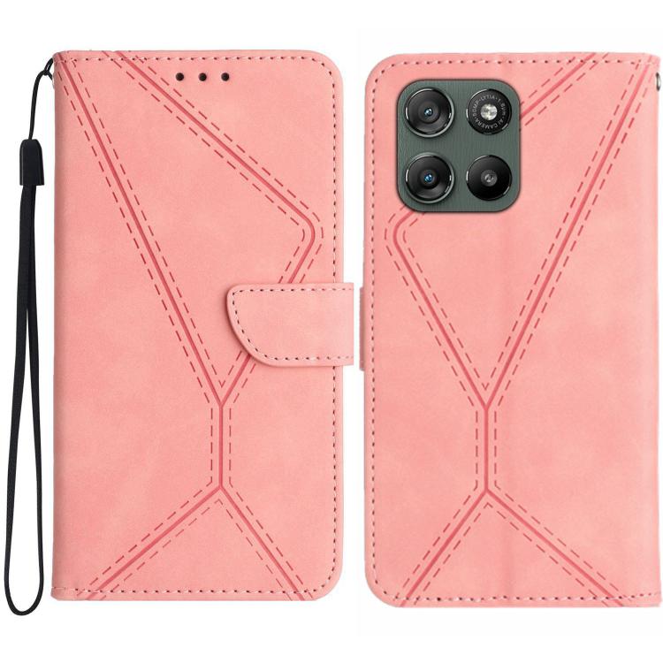 Stitching Embossed Leather Phone Case, For Motorola Moto G67 5G / G77 5G, For Motorola Moto G67 Power 5G, For Motorola Edge 70 5G Global, For Motorola Edge 60 Neo 5G