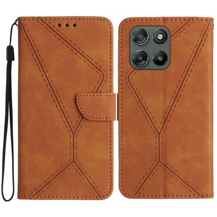Stitching Embossed Leather Phone Case, For Motorola Moto G67 5G / G77 5G, For Motorola Moto G67 Power 5G, For Motorola Edge 70 5G Global, For Motorola Edge 60 Neo 5G