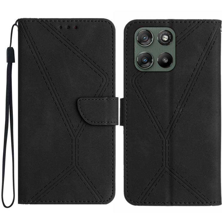 Stitching Embossed Leather Phone Case, For Motorola Moto G67 5G / G77 5G, For Motorola Moto G67 Power 5G, For Motorola Edge 70 5G Global, For Motorola Edge 60 Neo 5G