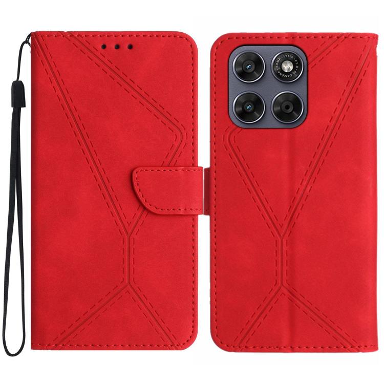 Stitching Embossed Leather Phone Case, For Motorola Moto G67 5G / G77 5G, For Motorola Moto G67 Power 5G, For Motorola Edge 70 5G Global, For Motorola Edge 60 Neo 5G