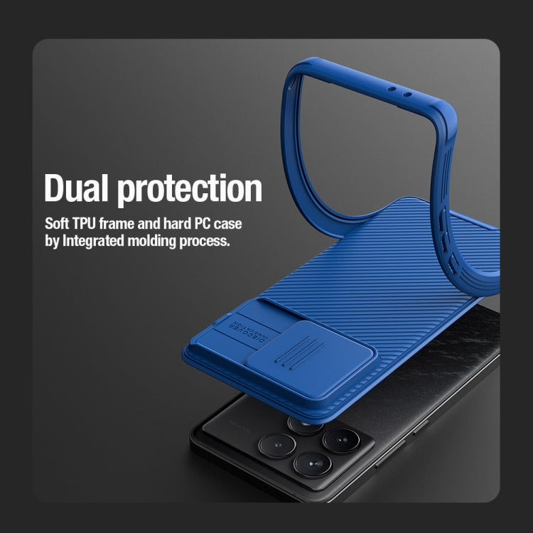 For Xiaomi Redmi K70 / K70 Pro NILLKIN CamShield Pro PC Phone Case(Black)