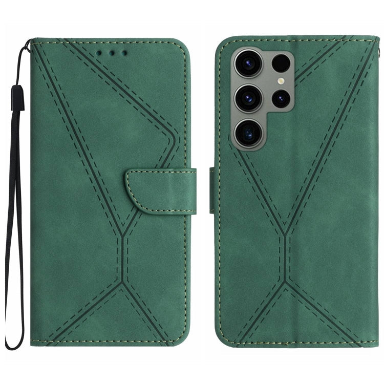 Stitching Embossed Leather Phone Case, For Samsung Galaxy S23 5G, For Samsung Galaxy S23 Ultra 5G, For Samsung Galaxy S22 5G, For Samsung Galaxy S22+ 5G