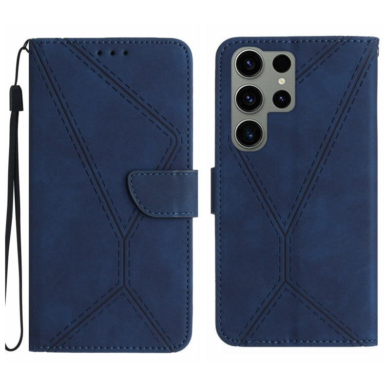 Stitching Embossed Leather Phone Case, For Samsung Galaxy S23 5G, For Samsung Galaxy S23 Ultra 5G, For Samsung Galaxy S22 5G, For Samsung Galaxy S22+ 5G