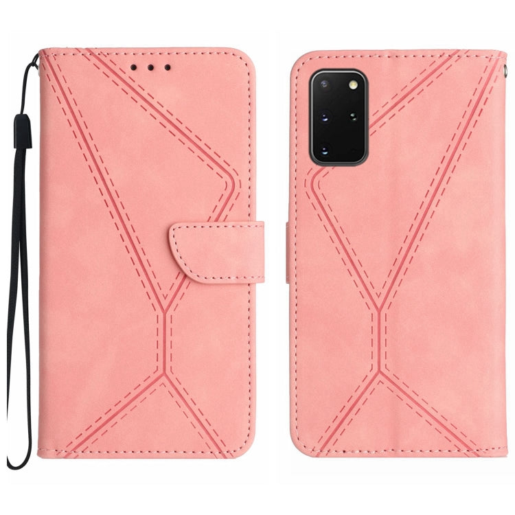 Stitching Embossed Leather Phone Case, For Samsung Galaxy S21 Ultra 5G, For Samsung Galaxy S20, For Samsung Galaxy S20+, For Samsung Galaxy S20 Ultra