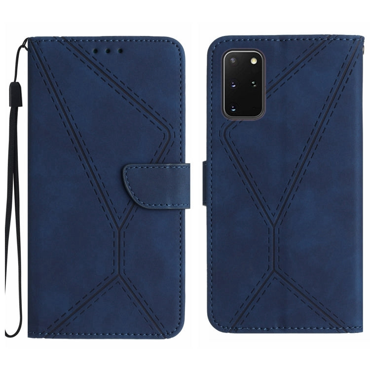Stitching Embossed Leather Phone Case, For Samsung Galaxy S21 Ultra 5G, For Samsung Galaxy S20, For Samsung Galaxy S20+, For Samsung Galaxy S20 Ultra