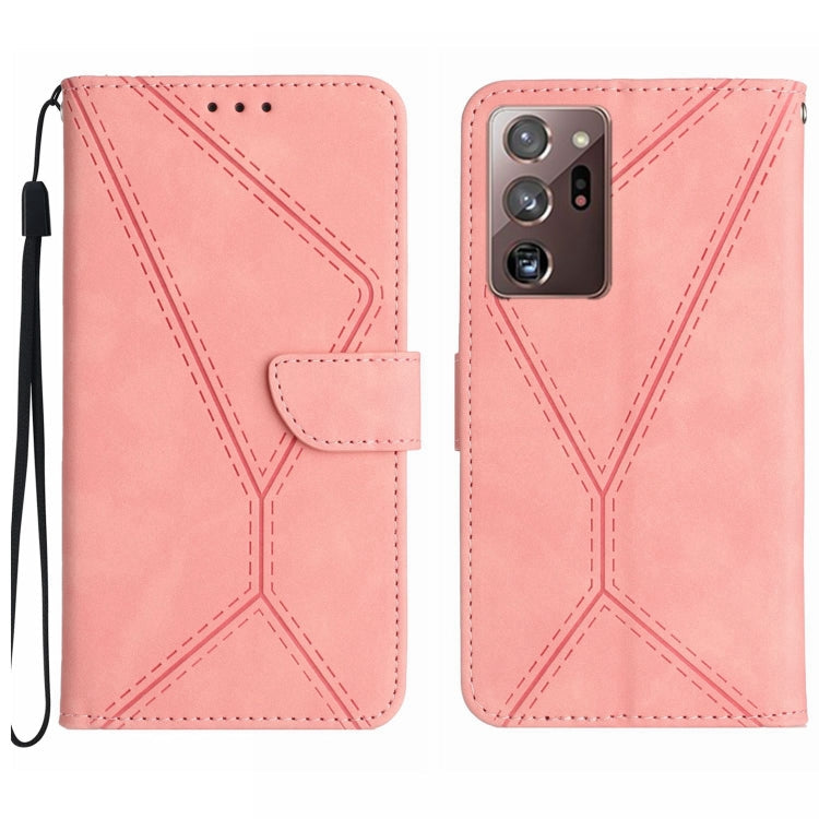 Stitching Embossed Leather Phone Case, For Samsung Galaxy Note20 Ultra, For Samsung Galaxy Note10+, For Samsung Galaxy A03 164mm, For Samsung Galaxy A03 166mm