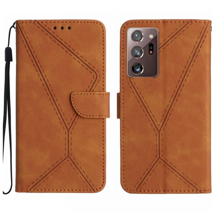 Stitching Embossed Leather Phone Case, For Samsung Galaxy Note20 Ultra, For Samsung Galaxy Note10+, For Samsung Galaxy A03 164mm, For Samsung Galaxy A03 166mm