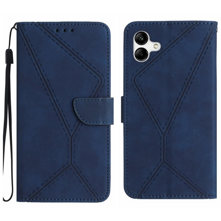 Stitching Embossed Leather Phone Case, For Samsung Galaxy A03s 165.8mm, For Samsung Galaxy A03s 166mm, For Samsung Galaxy A04e / M04 4G, For Samsung Galaxy A10 / M10