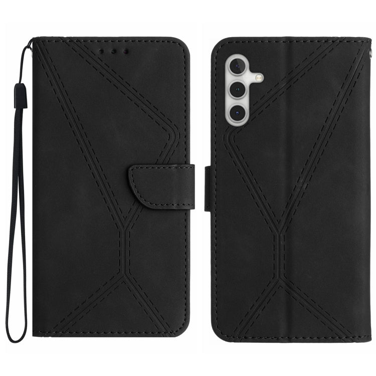 Stitching Embossed Leather Phone Case, For Samsung Galaxy A12 / M12, For Samsung Galaxy A13 4G, For Samsung Galaxy A13 5G / M13 5G, For Samsung Galaxy A14 5G / A14 4G