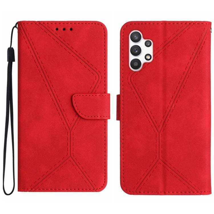 Stitching Embossed Leather Phone Case, For Samsung Galaxy A23 4G / 5G, For Samsung Galaxy A24 4G, For Samsung Galaxy A32 4G, For Samsung Galaxy A32 5G