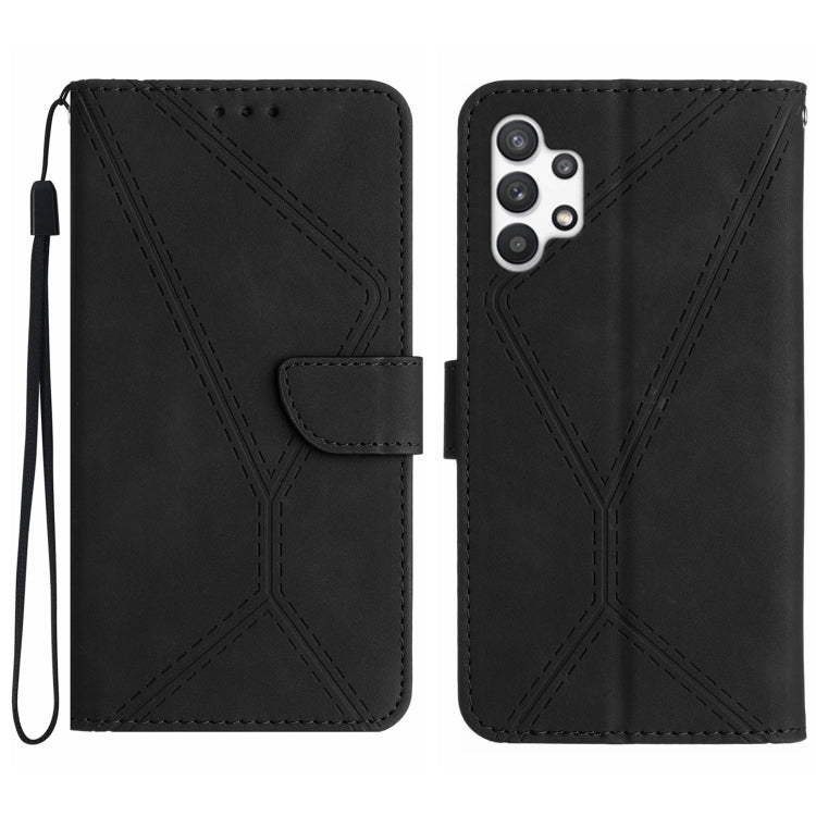 Stitching Embossed Leather Phone Case, For Samsung Galaxy A23 4G / 5G, For Samsung Galaxy A24 4G, For Samsung Galaxy A32 4G, For Samsung Galaxy A32 5G