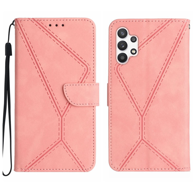 Stitching Embossed Leather Phone Case, For Samsung Galaxy A23 4G / 5G, For Samsung Galaxy A24 4G, For Samsung Galaxy A32 4G, For Samsung Galaxy A32 5G