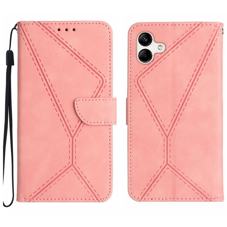 Stitching Embossed Leather Phone Case, For Samsung Galaxy A72 4G/5G, For Samsung Galaxy A73 5G, For Samsung Galaxy F14 5G, For Samsung Galaxy M14 5G