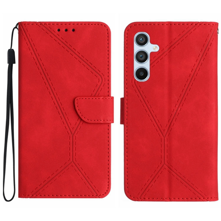 Stitching Embossed Leather Phone Case, For Samsung Galaxy M33 5G, For Samsung Galaxy M53 5G, For Samsung Galaxy M54 5G