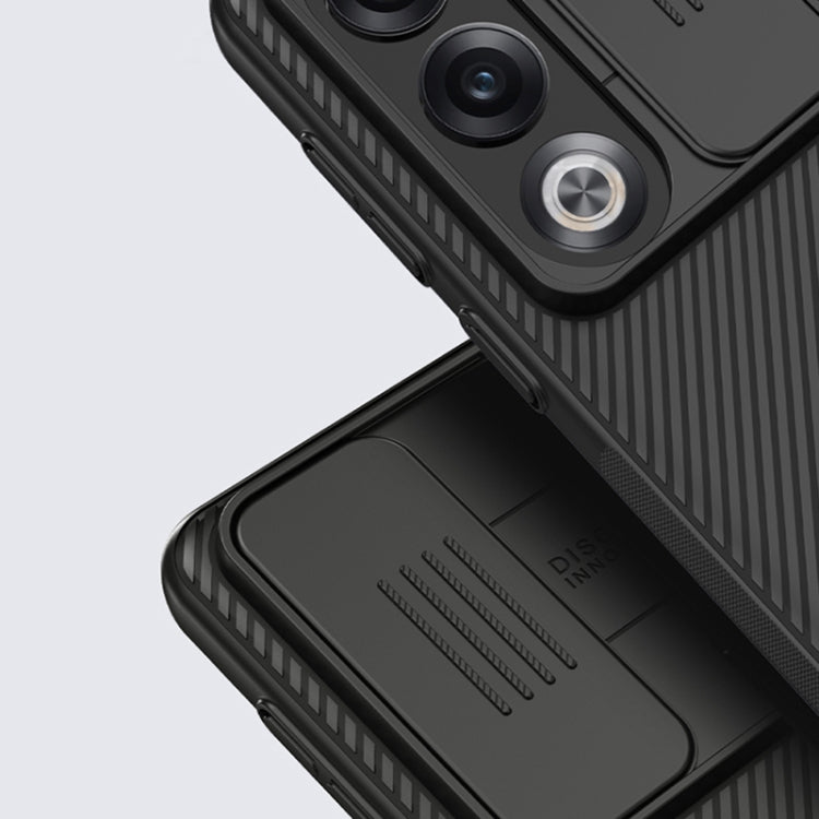 For OnePlus Ace 3V NILLKIN Black Mirror Series Camshield PC Phone Case(Black)