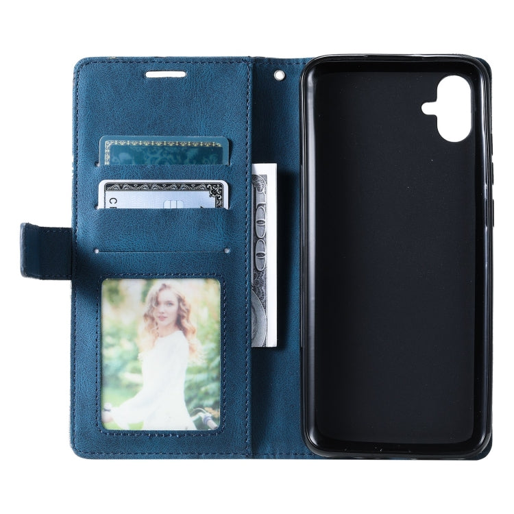 Skin Feel Splicing Leather Phone Case, For Samsung Galaxy A04e /F04, For Samsung Galaxy A34 5G, For Samsung Galaxy A54 5G