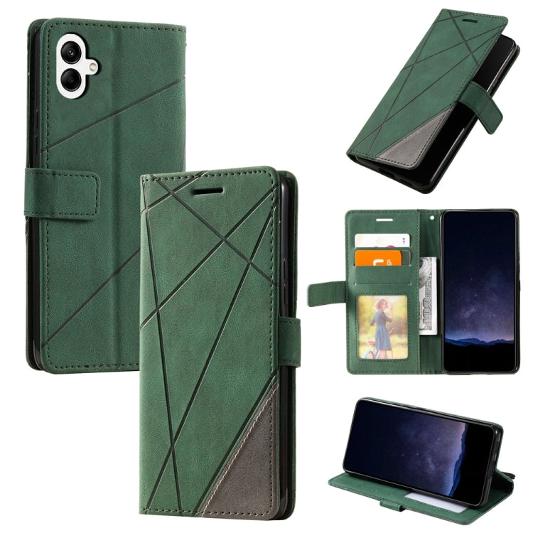 Skin Feel Splicing Leather Phone Case, For Samsung Galaxy S24+ 5G, For Samsung Galaxy S24 5G, For Samsung Galaxy A15, For Samsung Galaxy A05