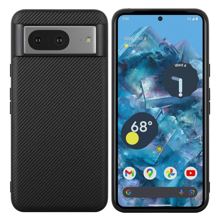 For Google Pixel 8 ViLi TC Series Kevlar Carbon Fiber Texture Phone Case(Black)