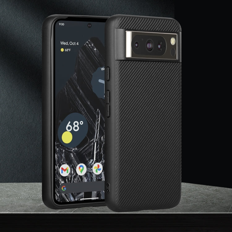 For Google Pixel 8 Pro ViLi TC Series Kevlar Carbon Fiber Texture Phone Case(Black)