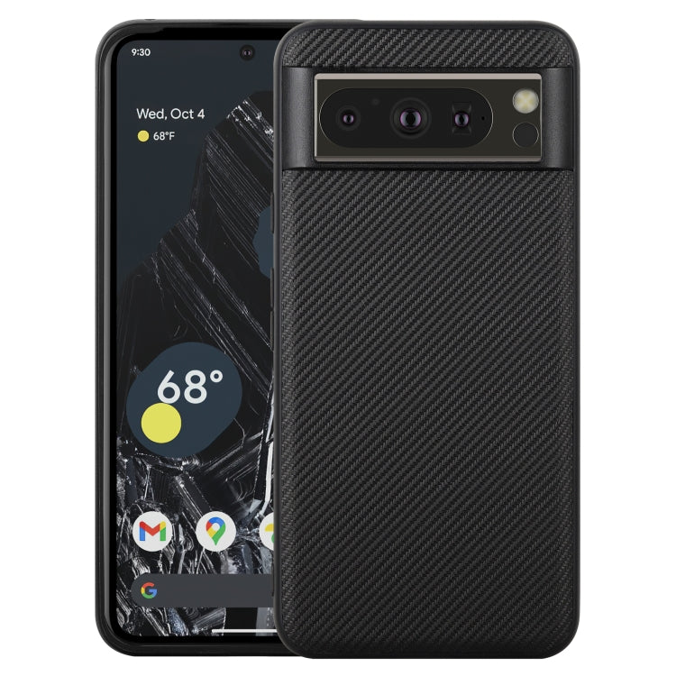 For Google Pixel 8 Pro ViLi TC Series Kevlar Carbon Fiber Texture Phone Case(Black)