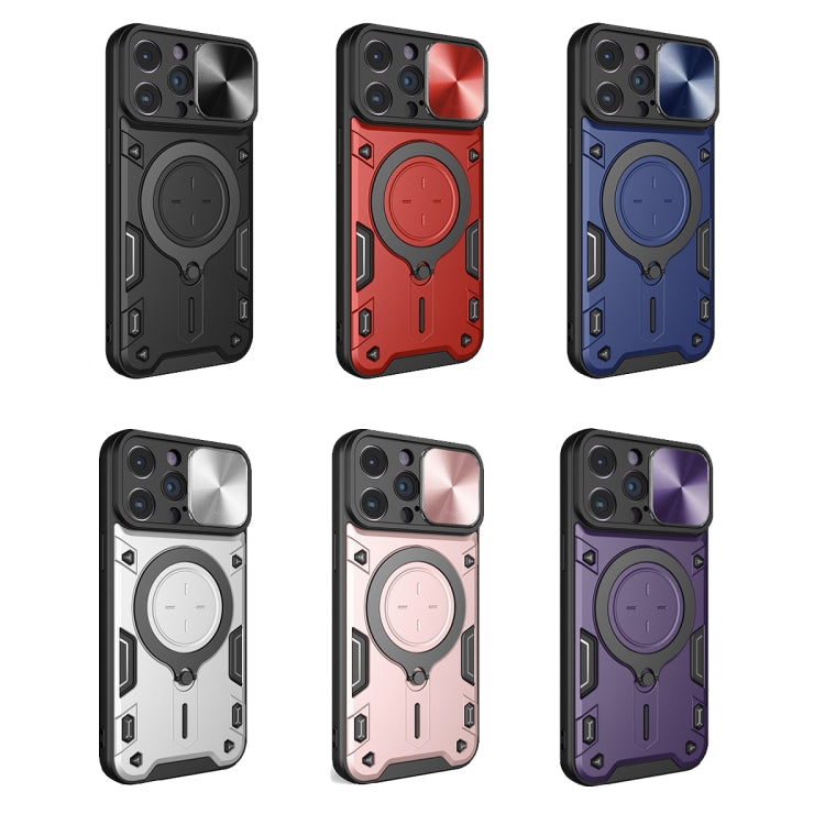 CD Texture Sliding Camshield Magnetic Holder Phone Case, For iPhone 14 Pro Max, For iPhone 13 Pro Max, For iPhone 13 Pro, For iPhone 13